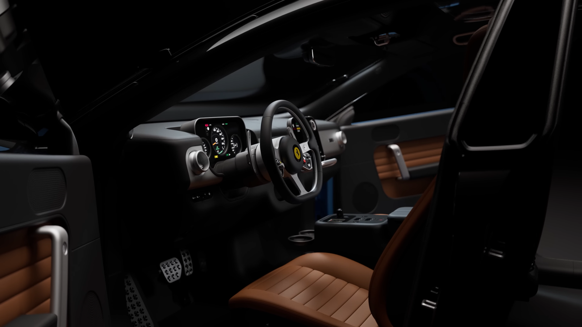 Ferrari a prezentat primul model electric din istorie