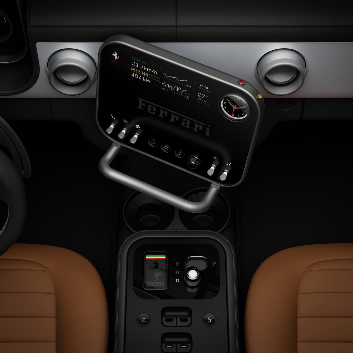 Ferrari a prezentat primul model electric din istorie