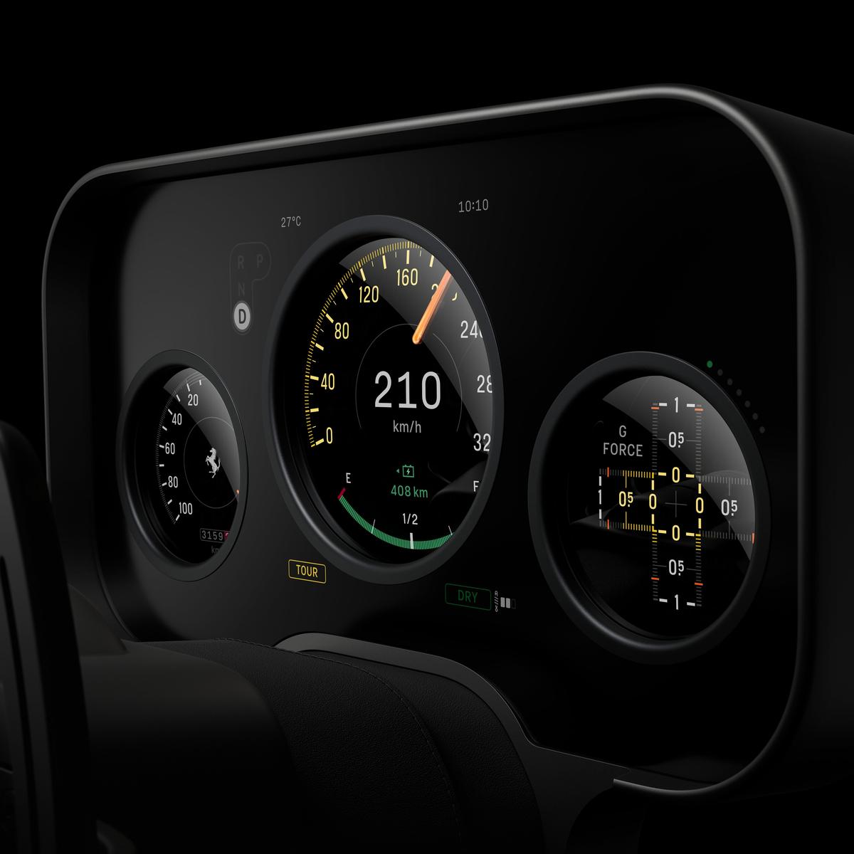Ferrari a prezentat primul model electric din istorie