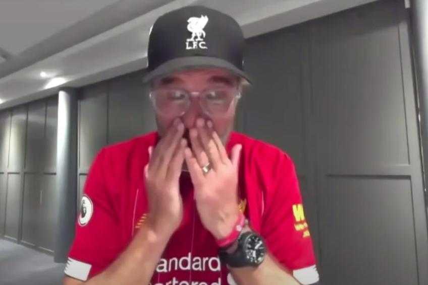 Liverpool a câștigat campionatul din Premier League după 30 de ani // Sursă foto: captură YouTube @Sky Sports Football