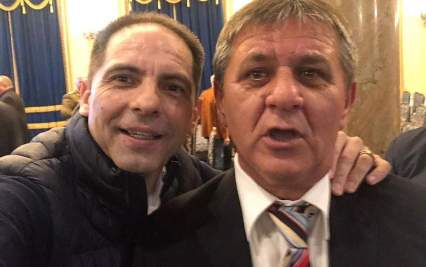 Dan Negru alături de Marius Lăcătuș // Sursă foto: captură Instagram @negru_dan
