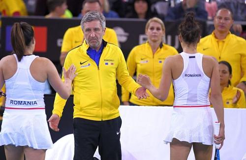 Florin Segărceanu alături de Gabriela Ruse și Jaqueline Cristian la întâlnirea cu Rusia din februarie 2020