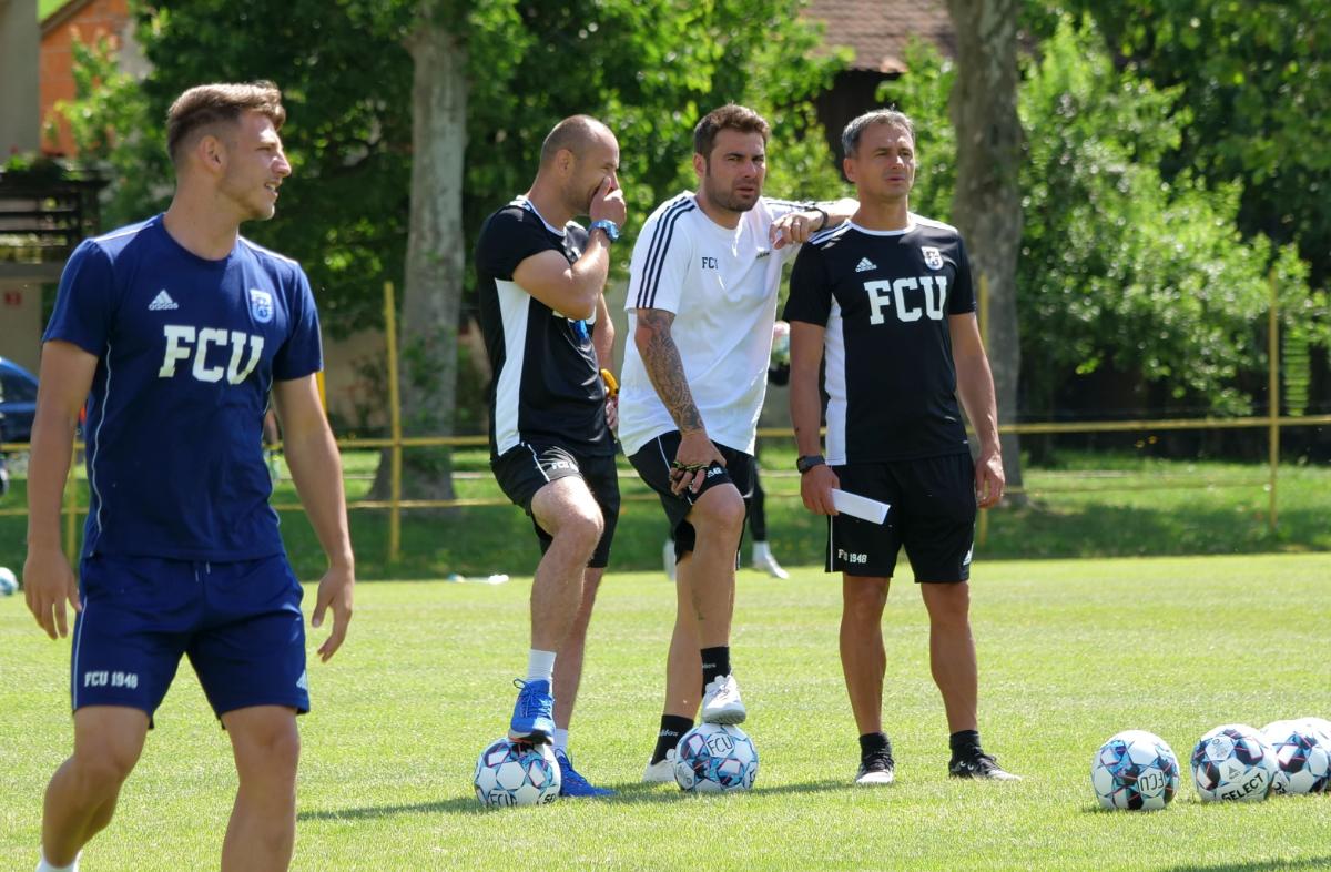 Zi plină pentru FCU Craiova: antrenament dimineață, meci seara + probleme cu un jucător