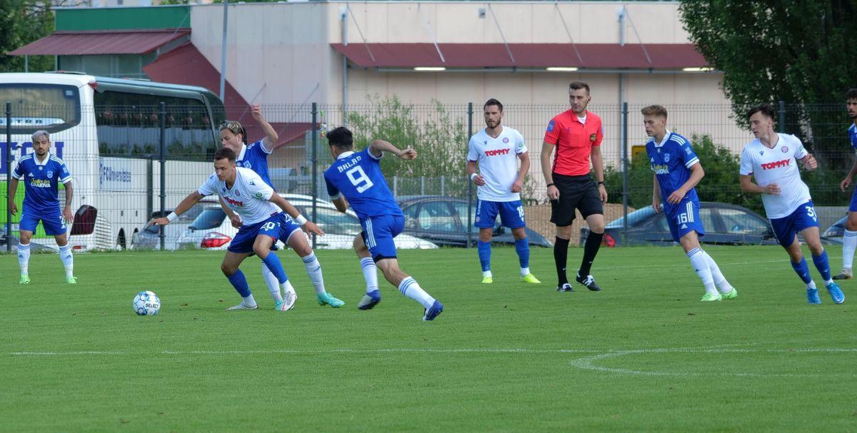 Asamoah e „Kante de FCU”! Cum s-au descurcat achizițiile lui FCU Craiova 1948 în amicalul cu Hajduk