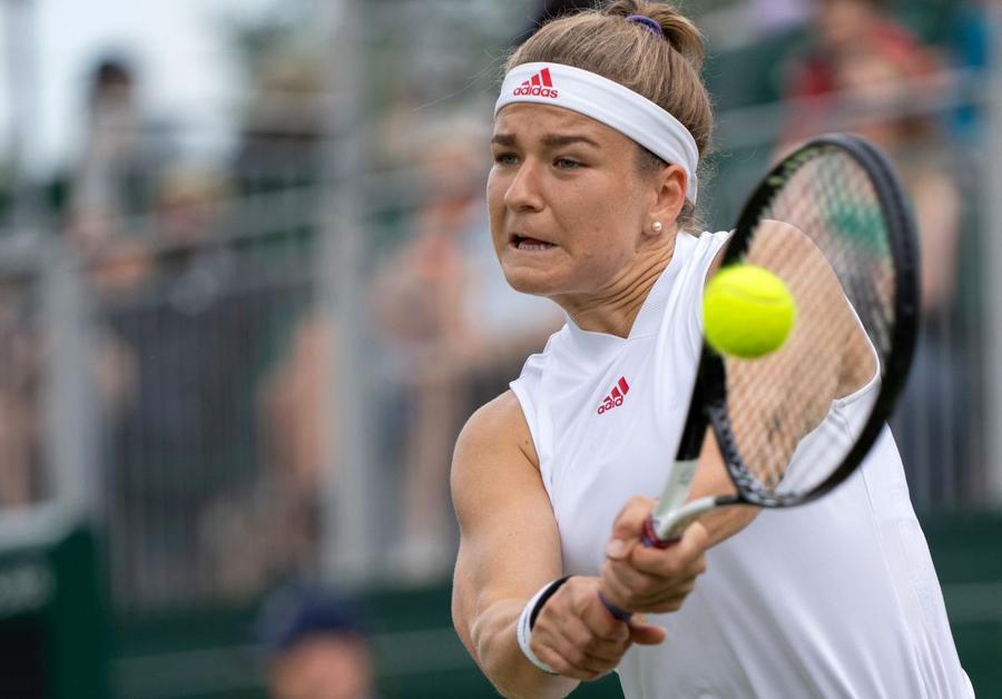 Karolina Muchova e adversara Simonei Halep din primul tur / Sursă foto: Guliver/Getty Images Simona Halep, pusă în gardă înaintea testului periculos din primul tur de la Wimbledon: „Are un joc care poate deranja, mai ales pe iarbă”