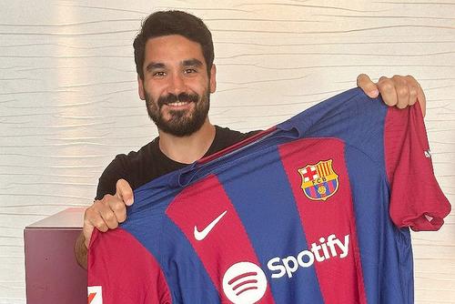 Ilkay Gundogan, oficial la Barcelona. Foto: Twitter @FC Barcelona