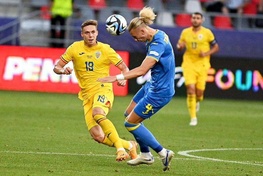 Louis Munteanu, la Europeanul U21 // foto: Imago Images