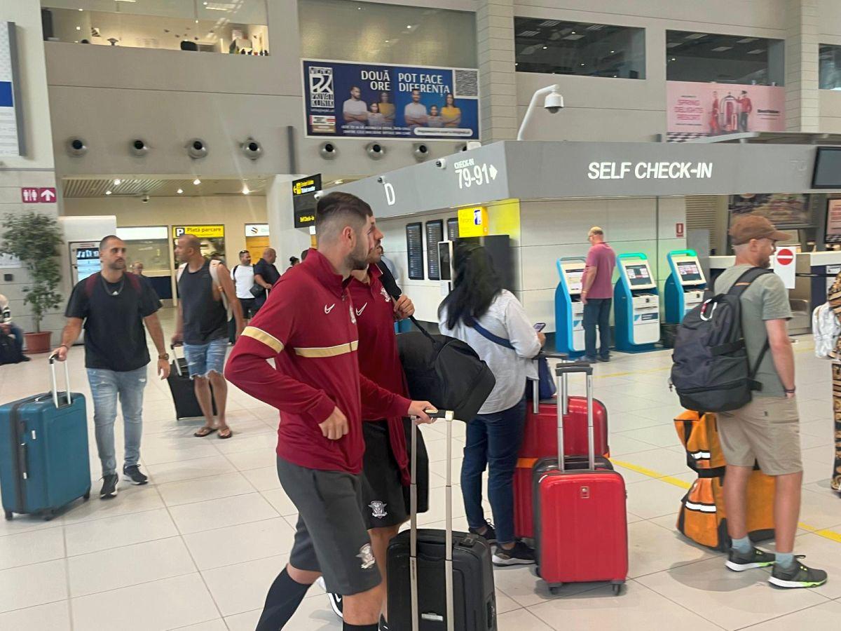 Rapid a plecat în cantonamentul de vară