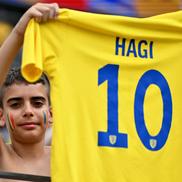 Suporterii României, înainte de meciul cu Slovacia / Sursă foto: Imago Images