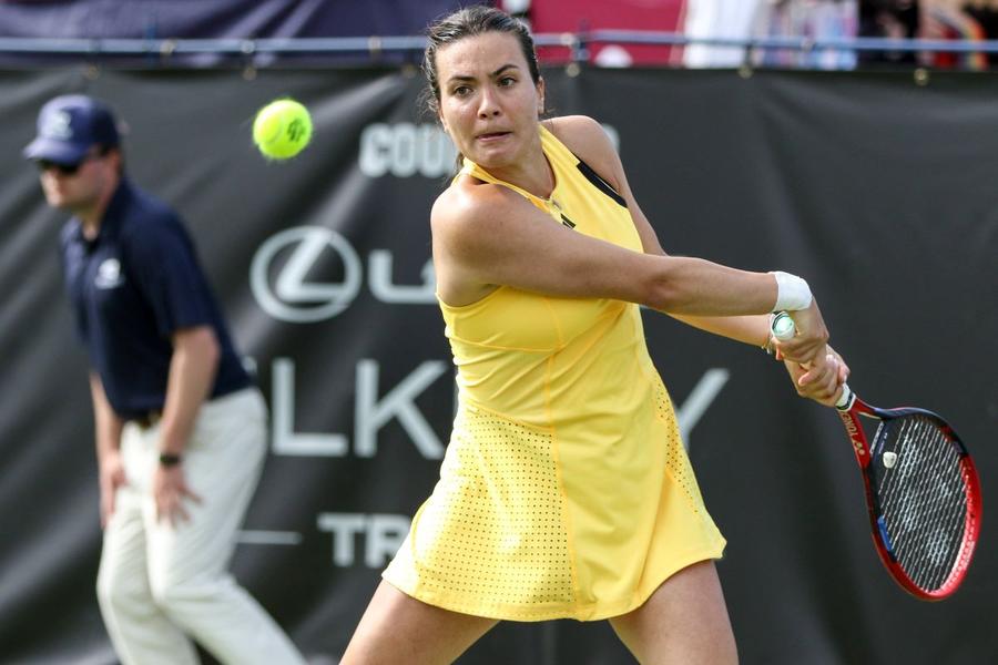 Gabriela Ruse în acțiune Foto: Imago Patru românce în calificări la US Open, două intră pe teren din prima zi