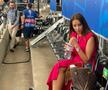 Simona Leskovská este reporter sportiv și crainicul echipei naționale a Slovaciei, foto: Andrei Crăițoiu / GSP