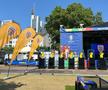 Atmosferă ca „acasă” la Frankfurt. Suporterii „tricolorilor” au luat cu asaltul orașul-port