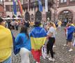 România frumoasă! » Revelion tricolor în Frankfurt, oamenii au celebrat victoria generației lor