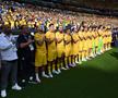 Toți jucătorii, stafful tehnic, oficialii și fanii „tricolori” au făcut să răsune azi și arena din Frankfurt / Foto: Imago