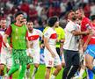 Altercația de la finalul meciului Cehia - Turcia / Sursă foto: Imago Images