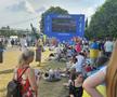 România are cele mai spectaculoase susținătoare! Imagini din fan zone-ul din Frankfurt