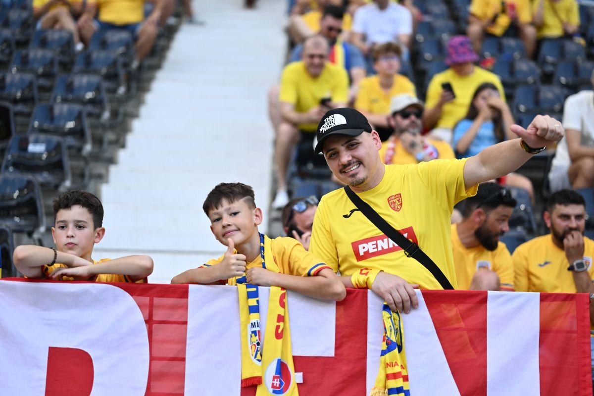 Slovacia - România, imagini cu fanii „tricolorilor” la intrarea în stadion + atmosfera creată de români