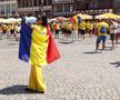 Atmosferă ca „acasă” la Frankfurt. Suporterii „tricolorilor” au luat cu asaltul orașul-port
