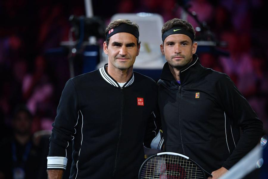 Roger Federer și Grigor Dimitrov înaintea sfertului de finală de la US Open 2019 Foto: Imago Grigor Dimitrov admite: „Sunt flatat, dar nu mi-a plăcut niciodată să mi se spună Baby Fed” + meciul care l-a bântuit 8 luni