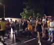 Imagini EPICE de la petrecerea „tricolorilor” » Coman, Stanciu și colegii au cântat și au dansat cu fanii: „Suntem made în România!”