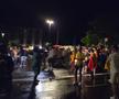 Imagini EPICE de la petrecerea „tricolorilor” » Coman, Stanciu și colegii au cântat și au dansat cu fanii: „Suntem made în România!”