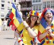 Atmosferă ca „acasă” la Frankfurt. Suporterii „tricolorilor” au luat cu asaltul orașul-port