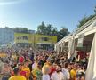 România are cele mai spectaculoase susținătoare! Imagini din fan zone-ul din Frankfurt