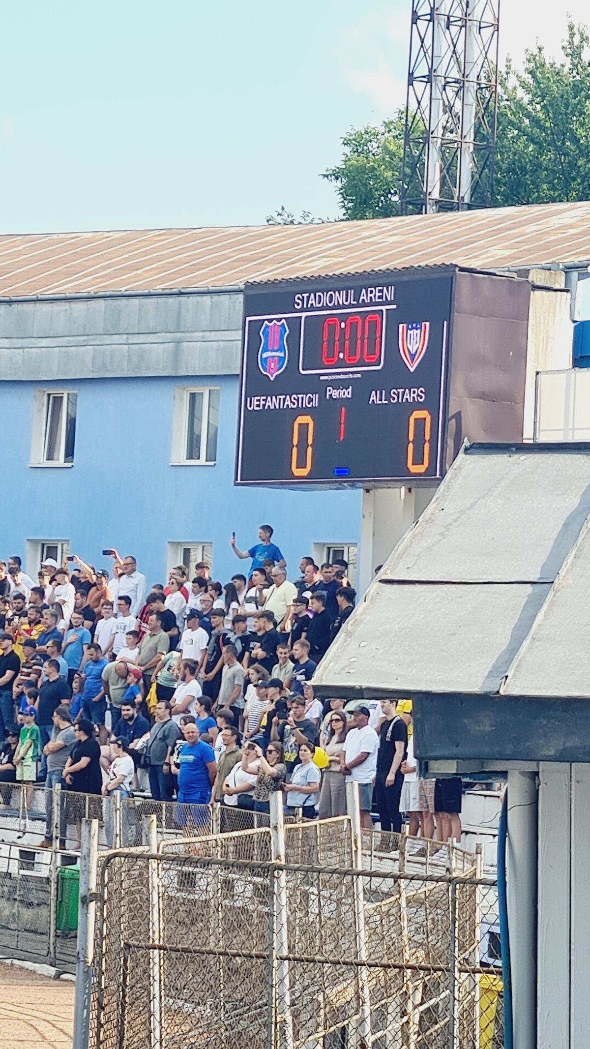 Meciul de retragere al lui Dorin Goian