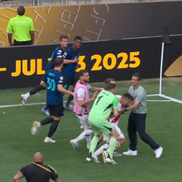Scene tensionate la Inter - River Plate. Cristi Chivu, implicat direct