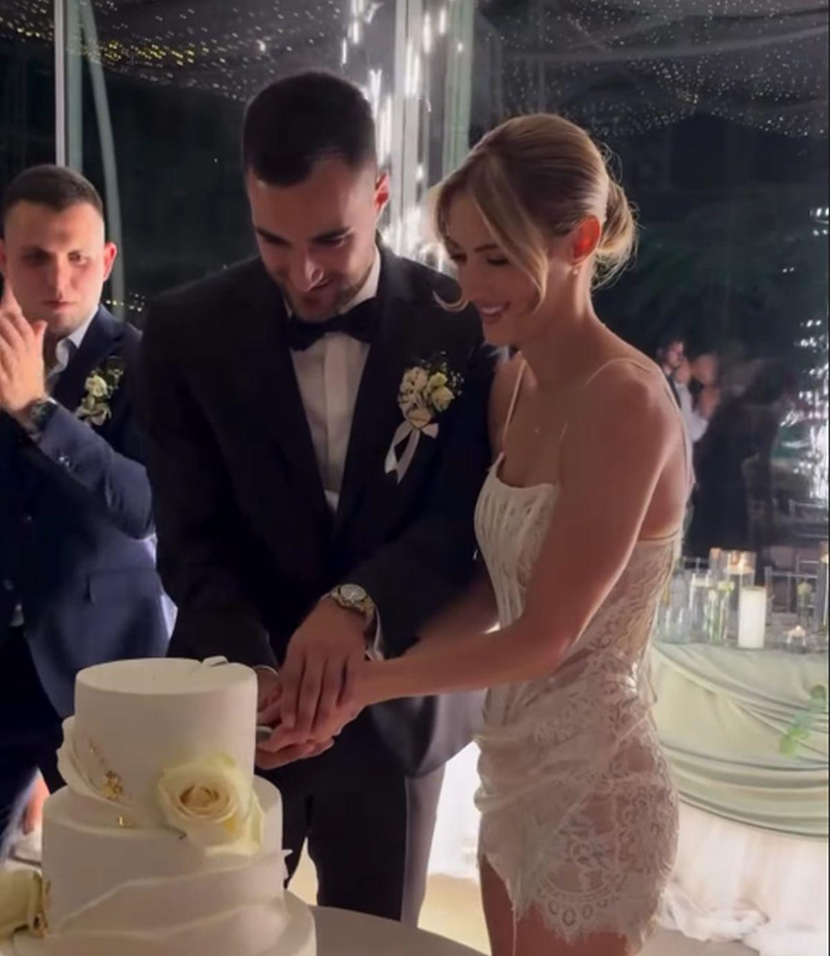 Diana Mugosa, nuntă de vis în Muntenegru: ținută curajoasă aleasă pentru marele moment