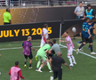 Scene tensionate la Inter - River Plate. Cristi Chivu, implicat direct