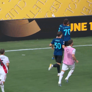 Captură Scene tensionate la Inter - River Plate. Cristi Chivu, implicat direct(416)