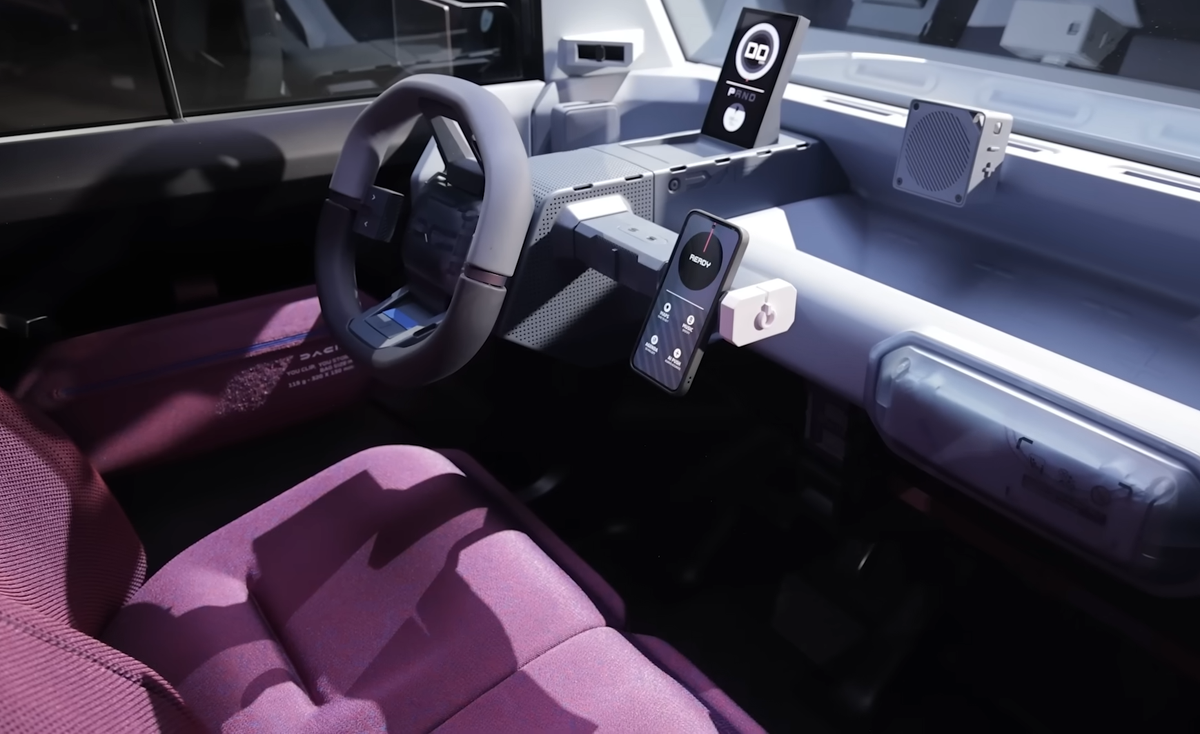 Dacia Hipster pe străzile din Paris