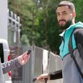 Alaa Bellaarouch, la sosirea în cantonamentul lui Dinamo