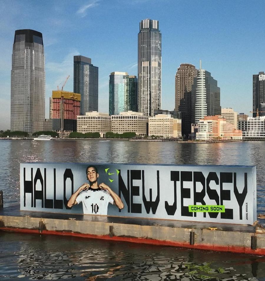 „Hallo, New Jersey”, în preajma meciului Ecuador - Germania (2-1) Cum își promovează colosul american afacerea de 100 de milioane de euro cu naționala Germaniei