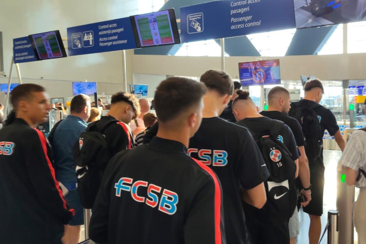 FCSB a plecat în cantonamentul din Olanda