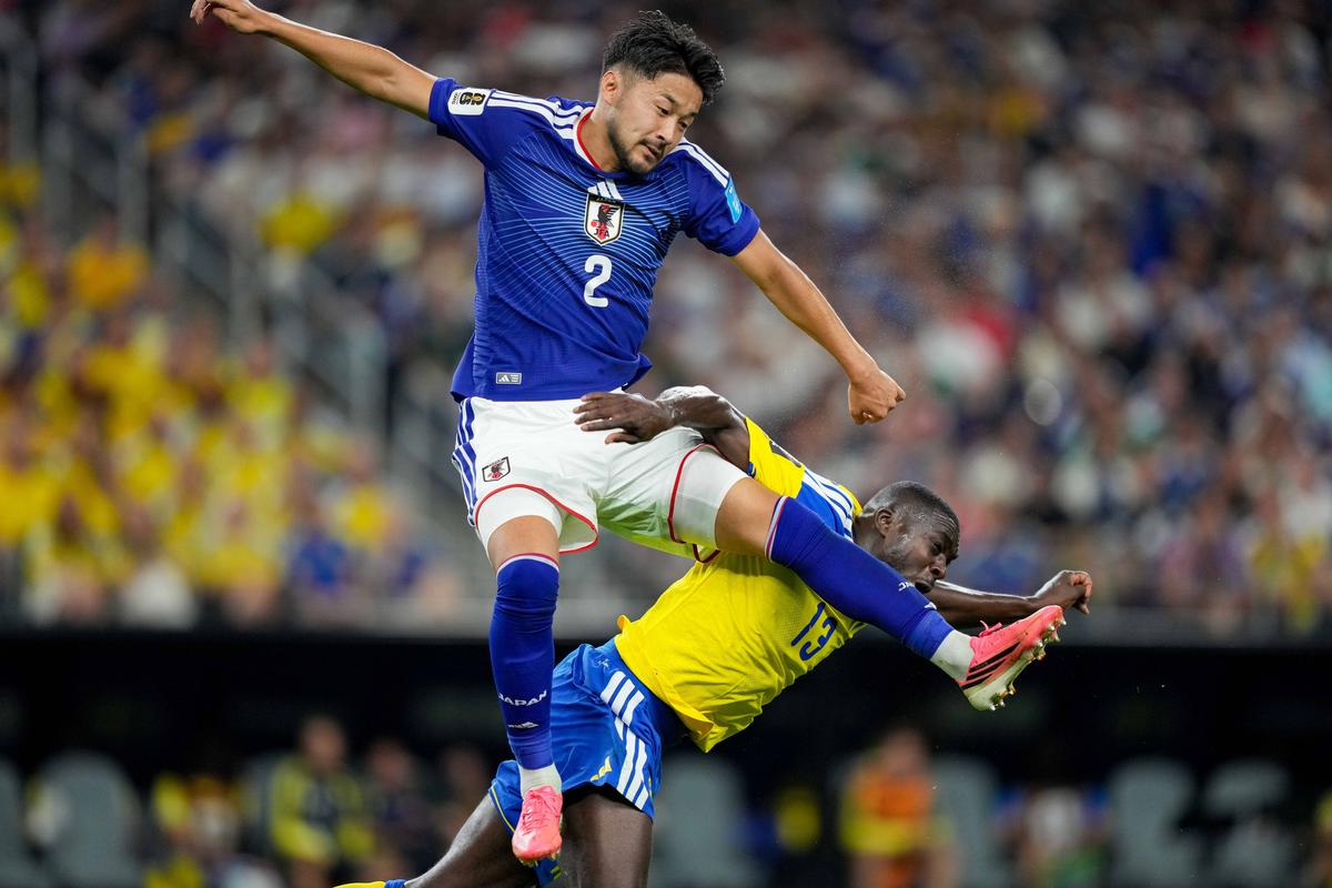Japonia - Suedia, Campionatul Mondial 2026, imagini de meci // foto: Imago