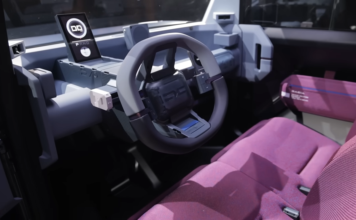 Noul model Dacia, în premieră pe străzile din Paris » Trecătorii au fost uimiți: „E mașina viitorului”