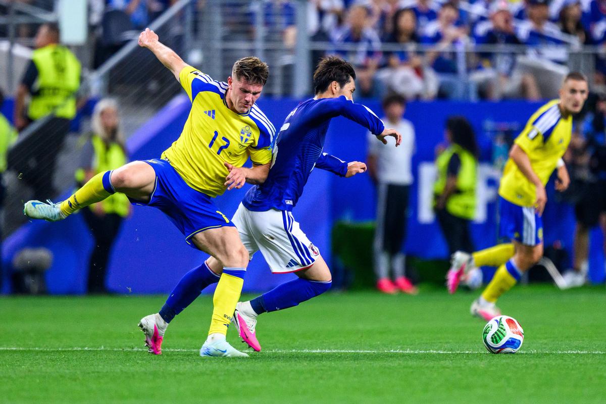 Japonia - Suedia, Campionatul Mondial 2026, imagini de meci // foto: Imago