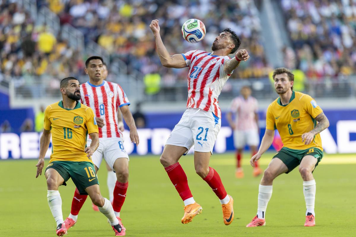 Paraguay - Australia, Campionatul Mondial 2026, imagini de meci // foto: Imago