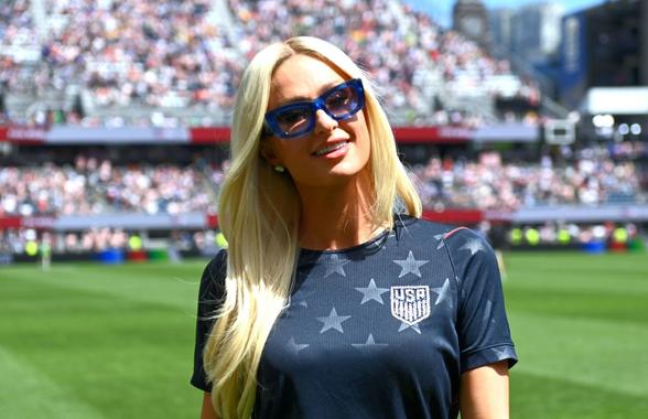 Paris Hilton, fenomenul de la începutul anilor 2000, a șocat înainte de Turcia - SUA la Campionatul Mondial: „Nu era pe cartonașul meu de bingo”