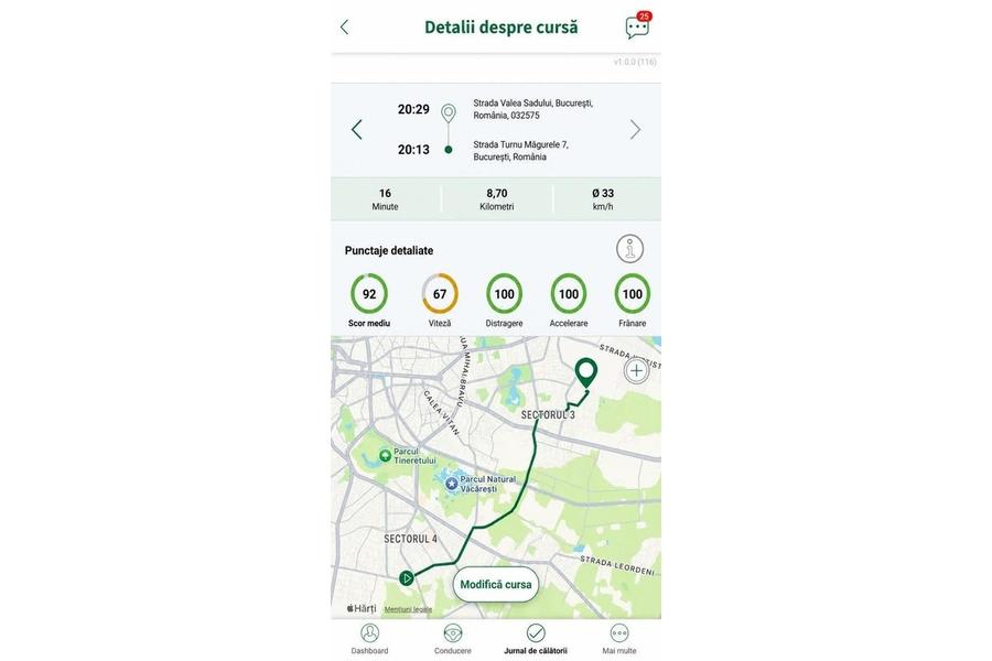 Cu ochii pe scor: cum te ajută aplicația ecoPILOT să conduci mai atent