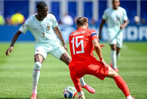 Ousmane Dembele în Norvegia - Franța // foto: Imago Images