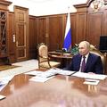 Mikhail Degtyarev și Vladimir Putin