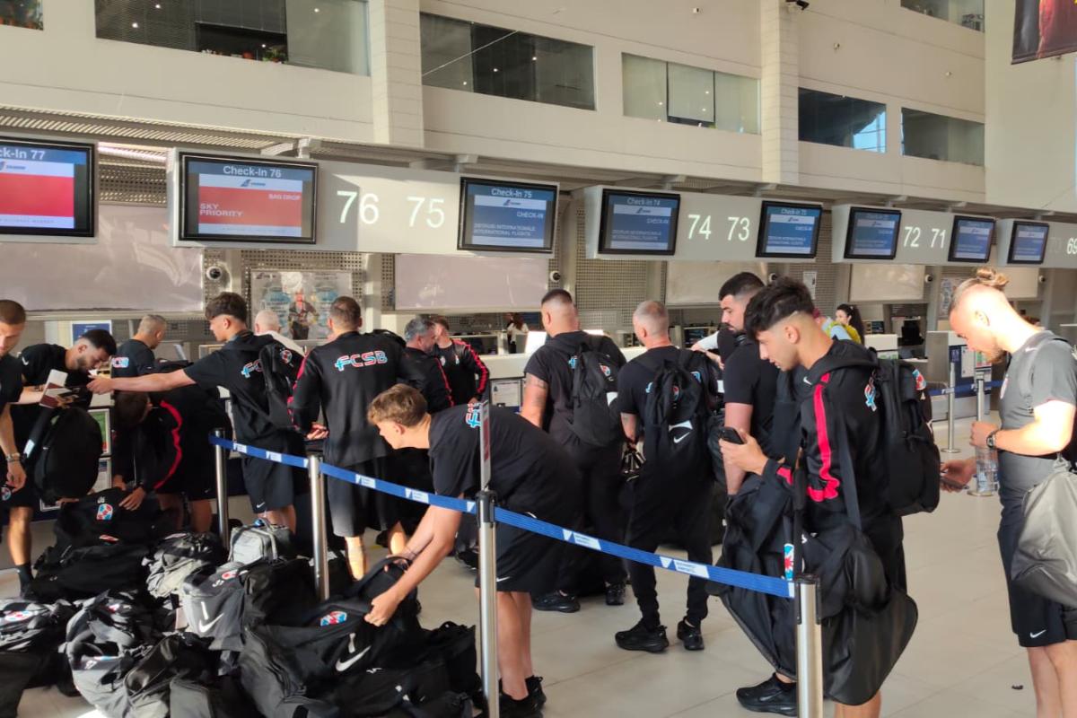 FCSB a plecat în cantonamentul din Olanda