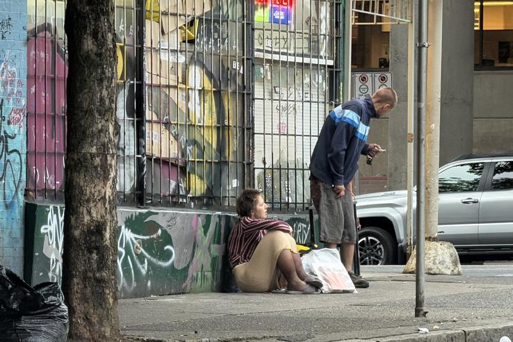Oamenii străzii din Vancouver FOTO: Ionuț Iordache (GSP)