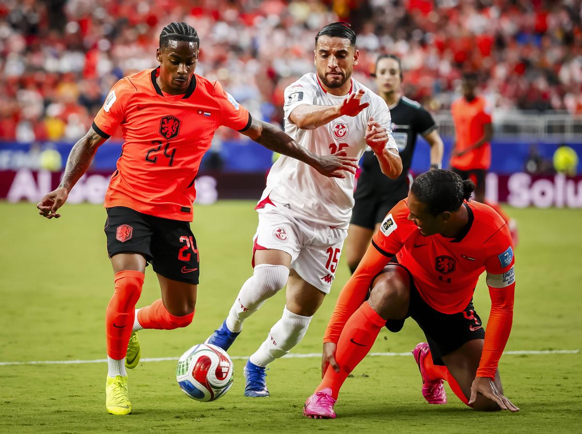 Tunisia - Olanda, Campionatul Mondial 2026, imagini de meci // foto: Imago