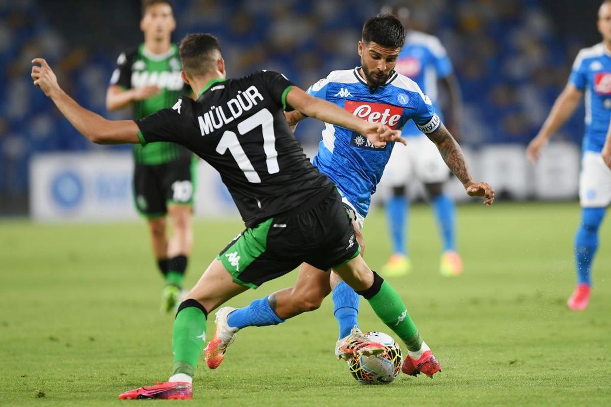 NAPOLI - SASSUOLO 2-0 » Oaspeții au avut 4 goluri anulate! Clasamentul actualizat