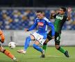 NAPOLI - SASSUOLO 2-0. Luptă crâncenă pentru Europa League în Serie A