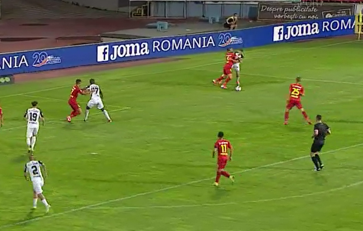 GAZ METAN - FCSB 0-1. Roș-albaștrii, iertați de un penalty la Mediaș?